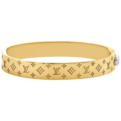 lv bracelet white|louis vuitton gold bangle bracelet.